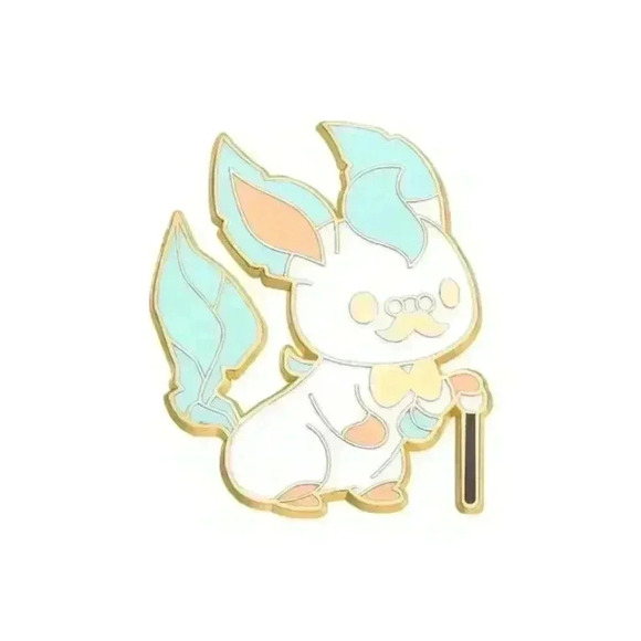 Gentleman Leafeon Enamel Pin – Classy Grass-Type Pokémon Collectible! - Picture 2 of 3